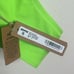 Skims recycled swim strapless monokini in neon green swimsuit one piece XL