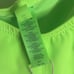 Skims recycled swim strapless monokini in neon green swimsuit one piece XL