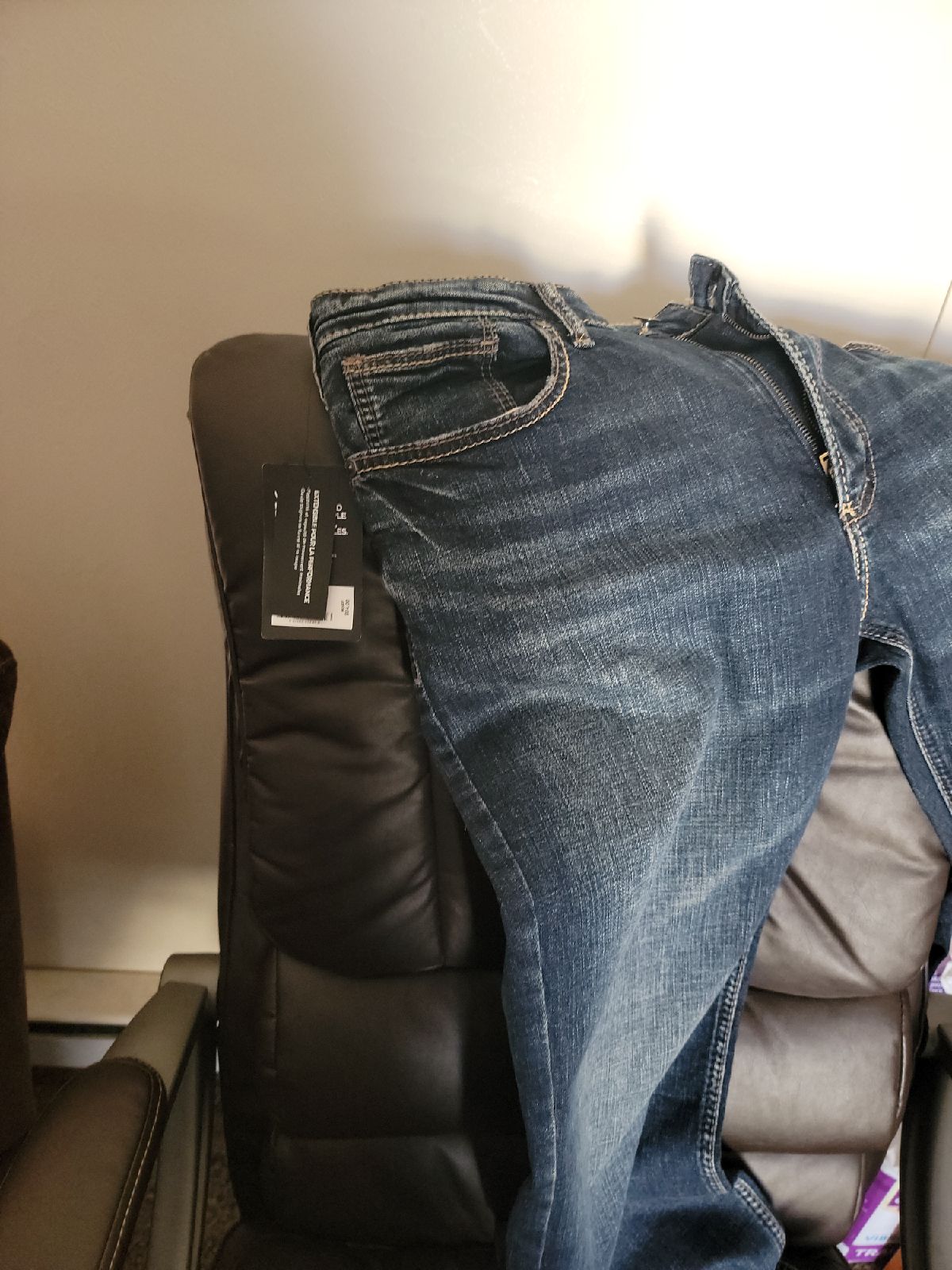 Men Sivlers jeans