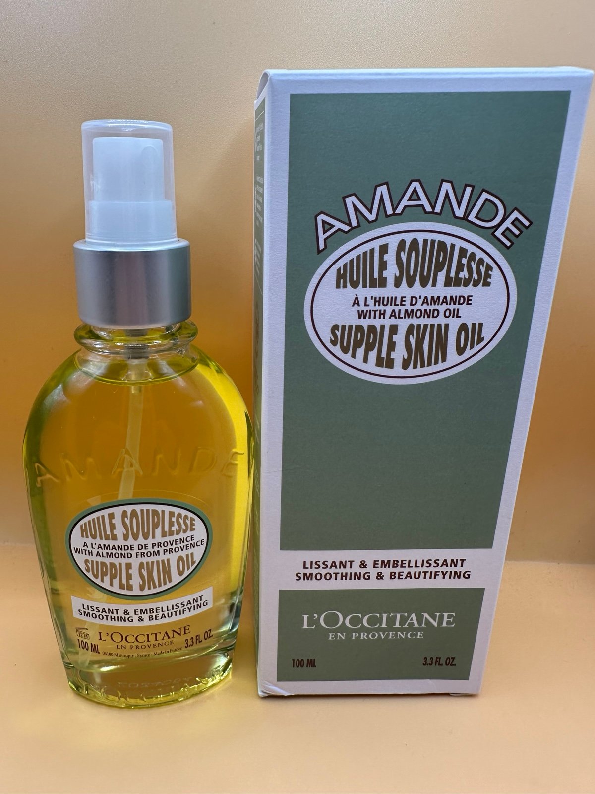 L’Occitane en Provence Amande Supple Skin Oil—BRAND NEW