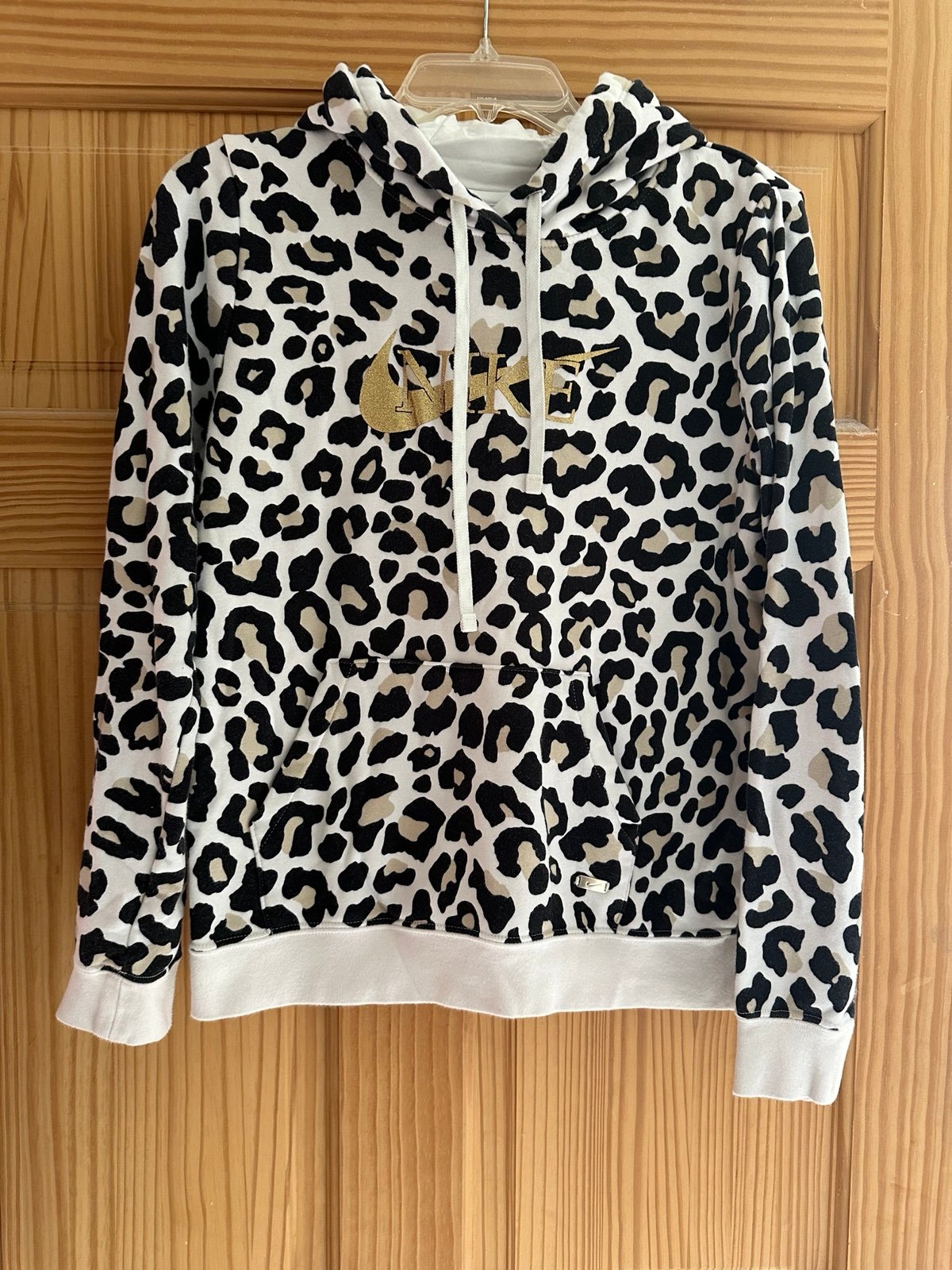Nike cheetah print hoodie hot sale