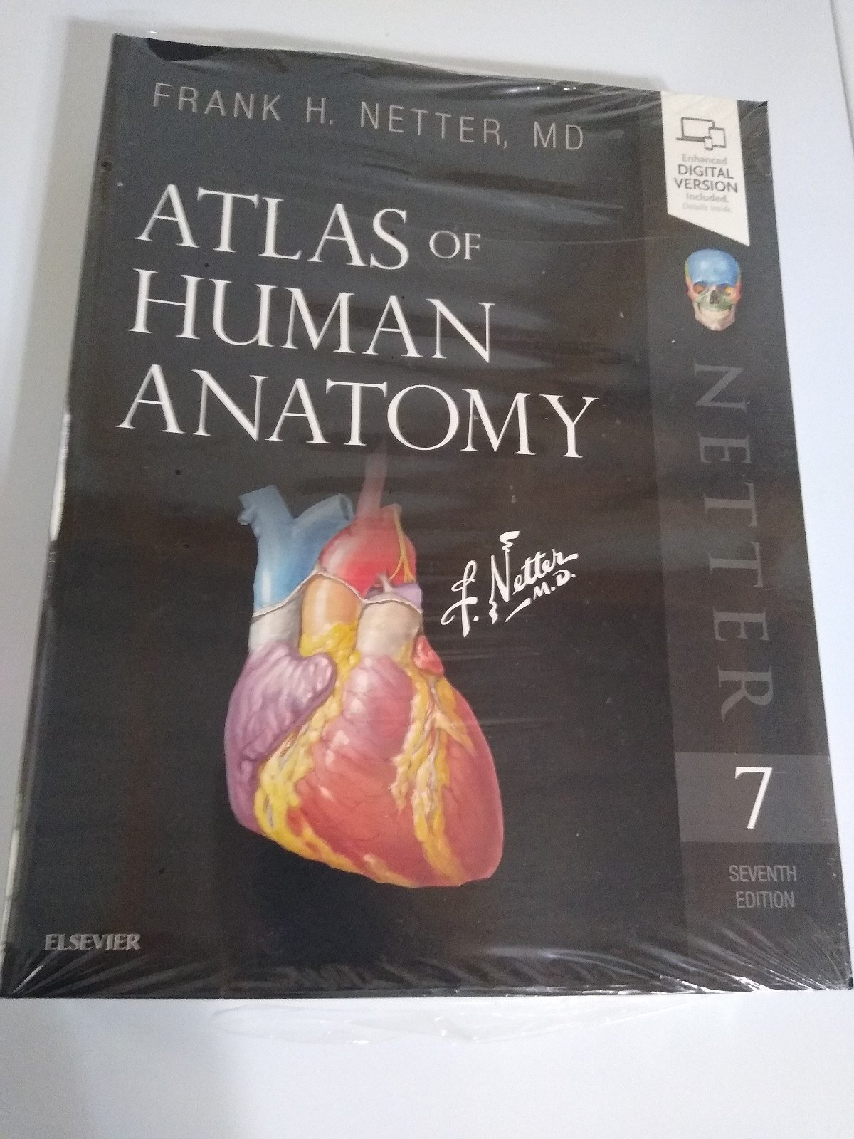 Atlas of Human Anatomy by Frank Netter - New and Free Shipping 9780323393225