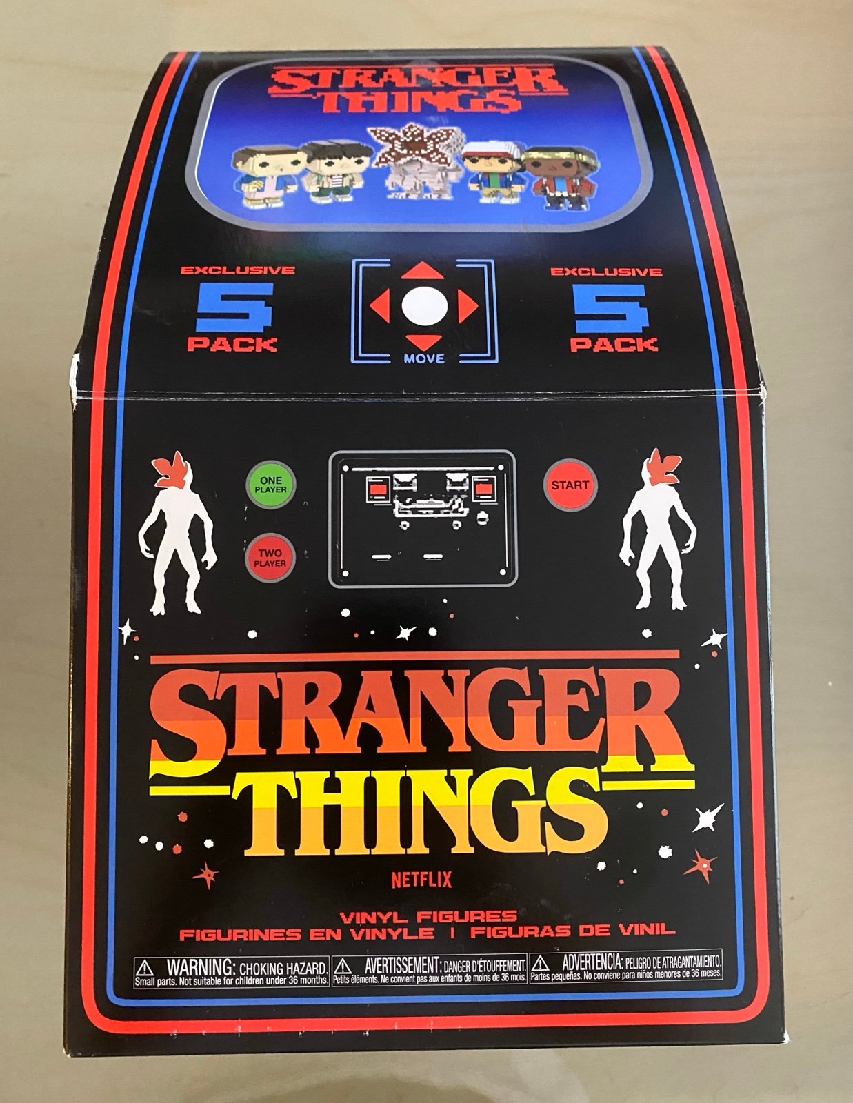 Funko Pop! Stranger Things 8-Bit Arcade 5 Pack Target Exclusive