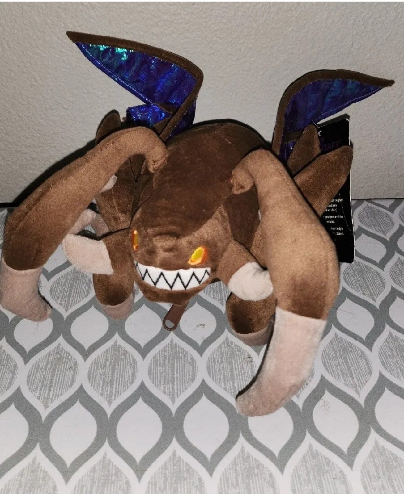 Blizzard Starcraft II Zergling Baneling Reversible Plush SDCC LIMITED Artosis