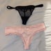VS VICTORIA SECRET PINK THONG AND G STRING PANTY BUNDLE (2) BNWT SIZE MED
