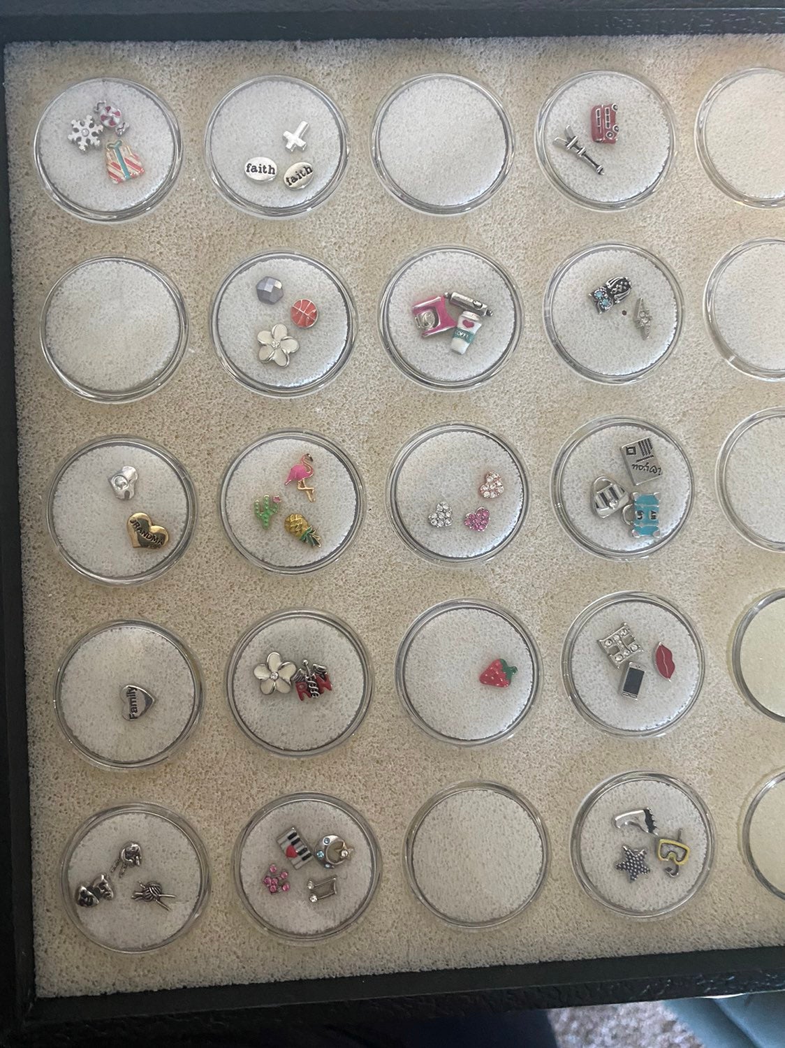 origami owl charms qty 44 includes HTF charms