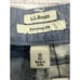 LL Bean Womens Lakewashed Mid Rise Bermuda Patchwork Shorts size 18 Reg New