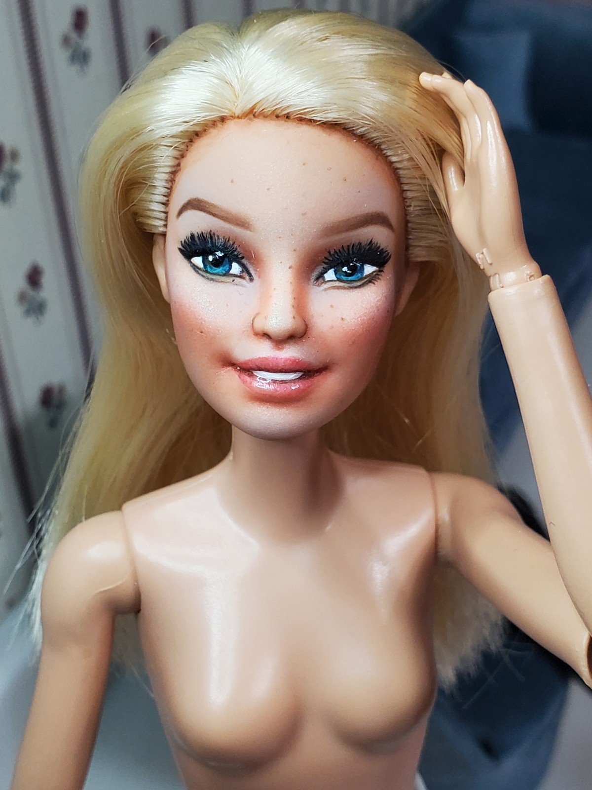 OOAK barbie doll repaint by MightyDolls_mc