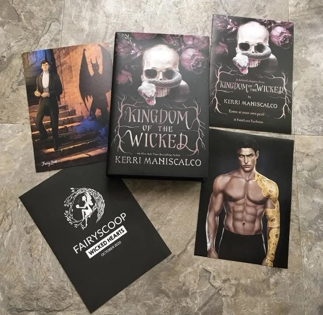 Fairyloot Kingdom of the Wicked Exclusive Signed Edition