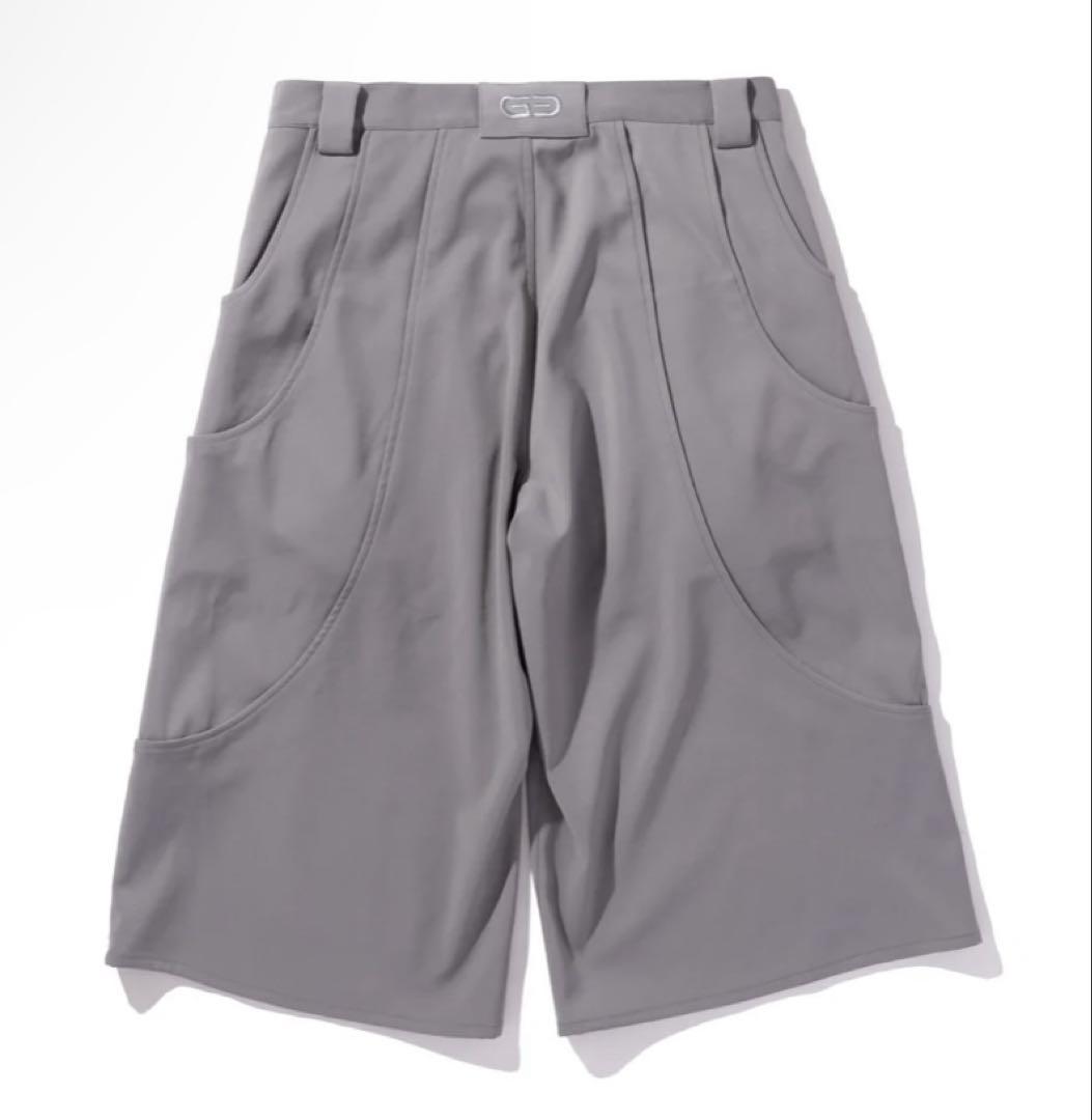 GOAT ESSENCE TUCK WIDE SHORTS, size 2