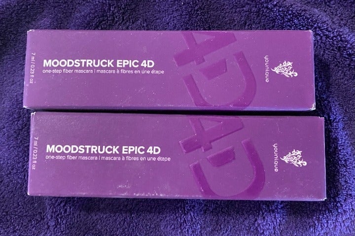 Younique 4D One Step Mascara 2 tubes