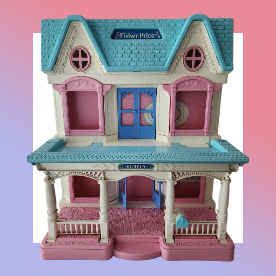 Dollhouse 6334 loving family furniture people DOLLHOUSE SET