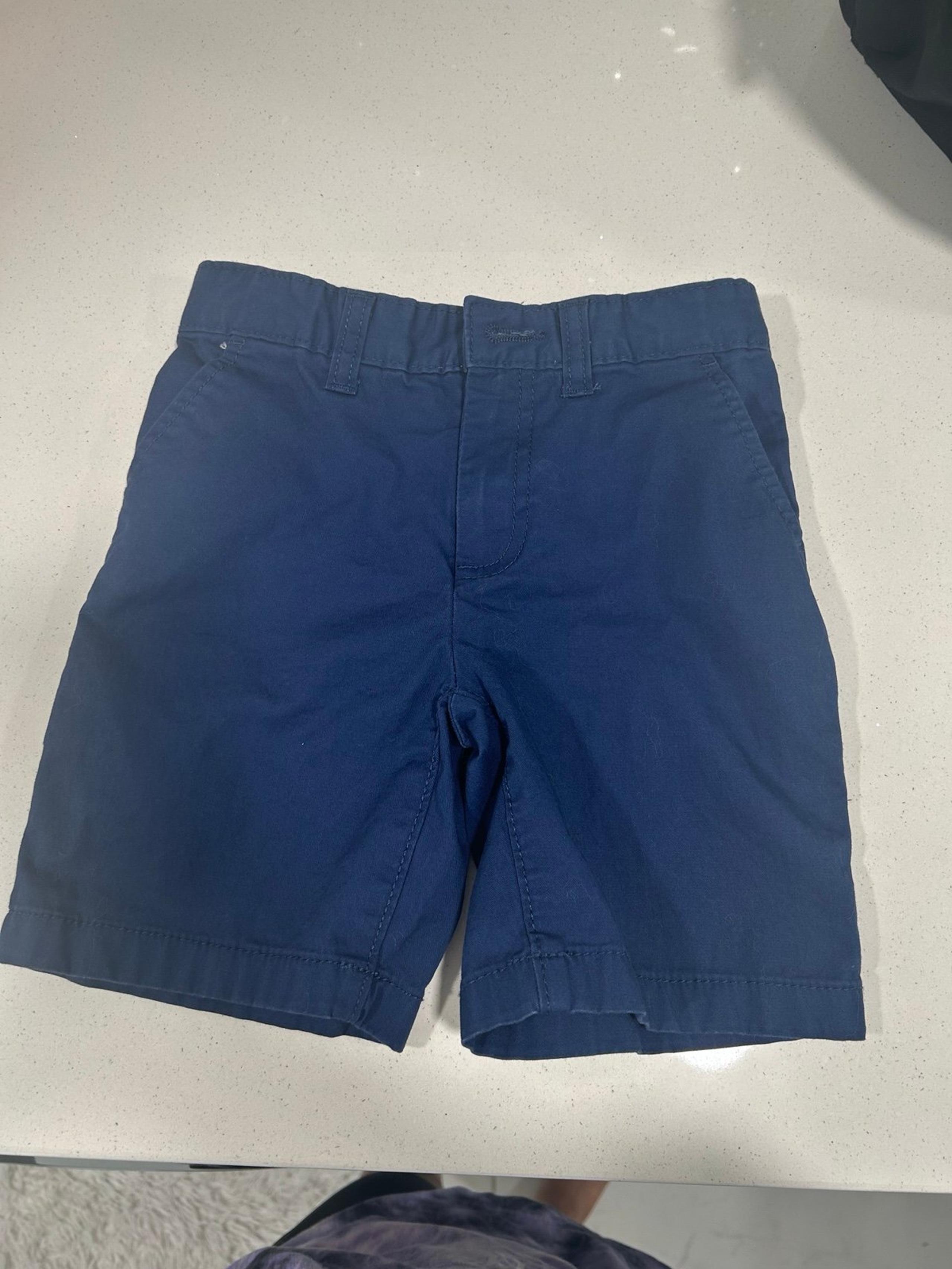 Carters Boys navy shorts size 4