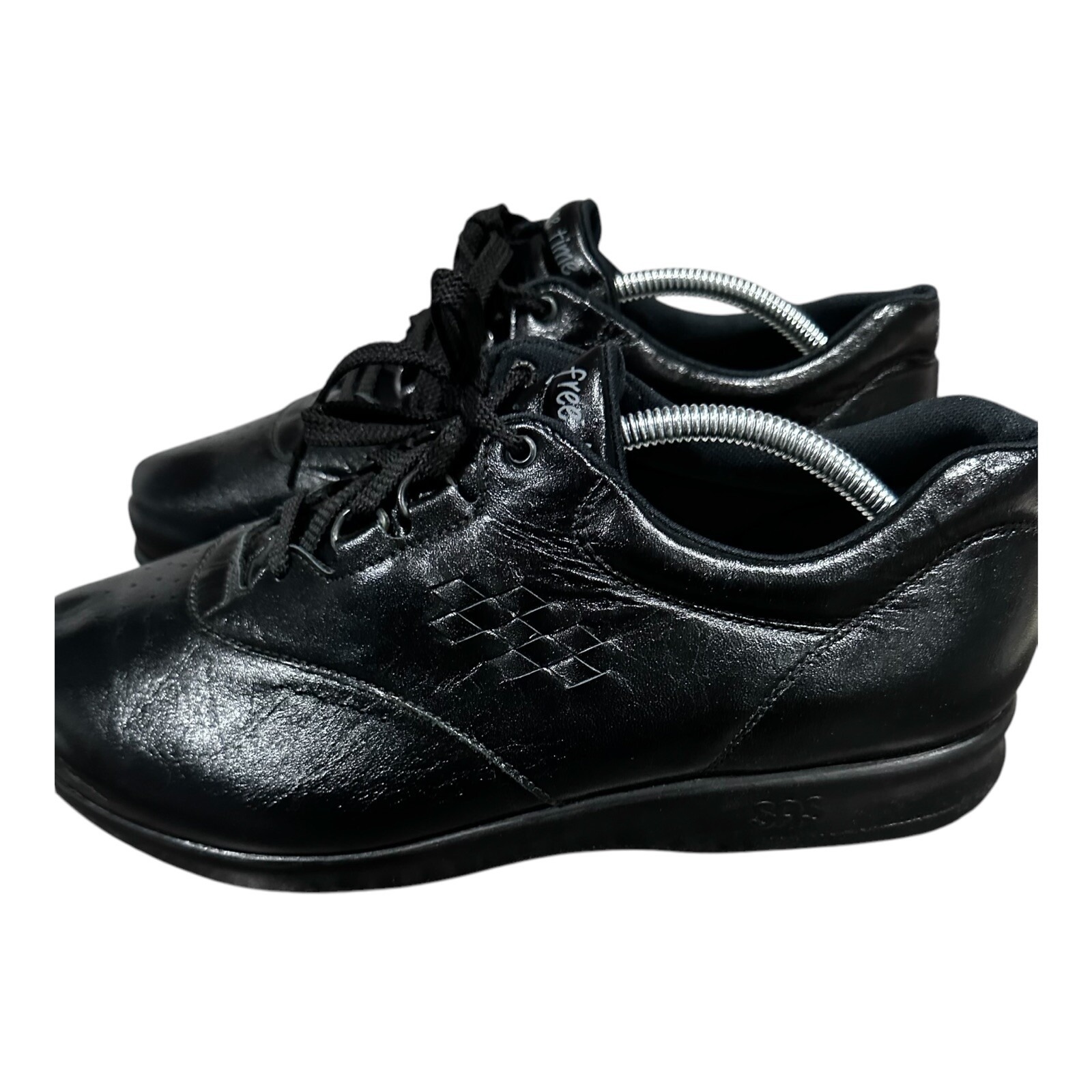 SAS Women's Size 11.5 WW Freetime Black Comfort Walking Shoes New