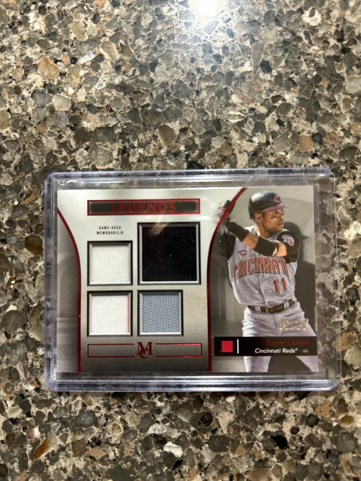 Barry Larkin /10 museum relic