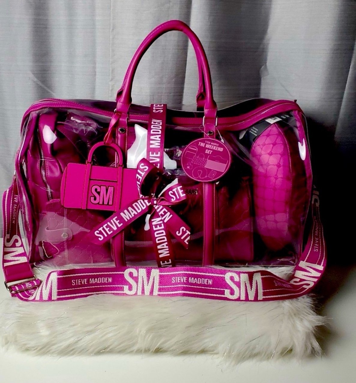 Steve Madden duffle set travel bag