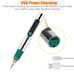 Cordless Electric Mini Drill Grinder Engraving Pen Variable Speed Rotary Tool US