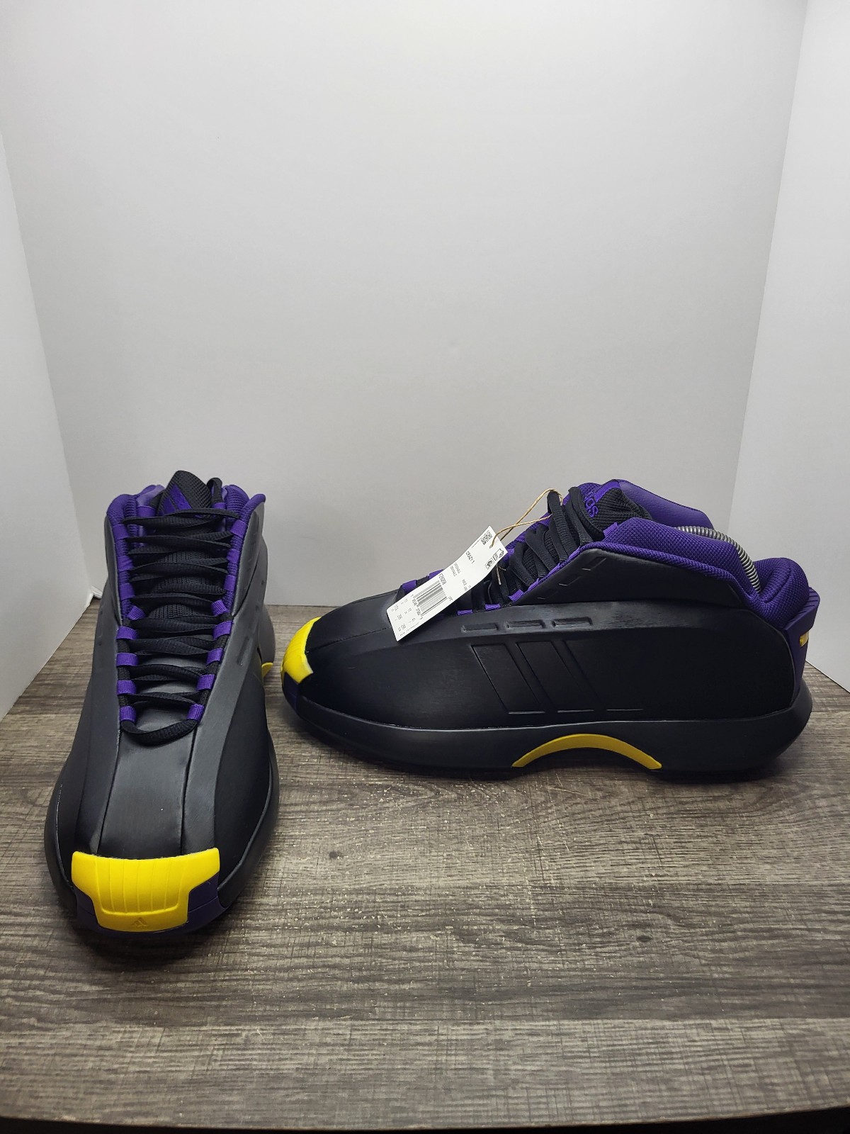 adidas Crazy 1 Lakers Away FZ6208 Kobe Bryant Basketball Sneakers Shoes Men 11.5