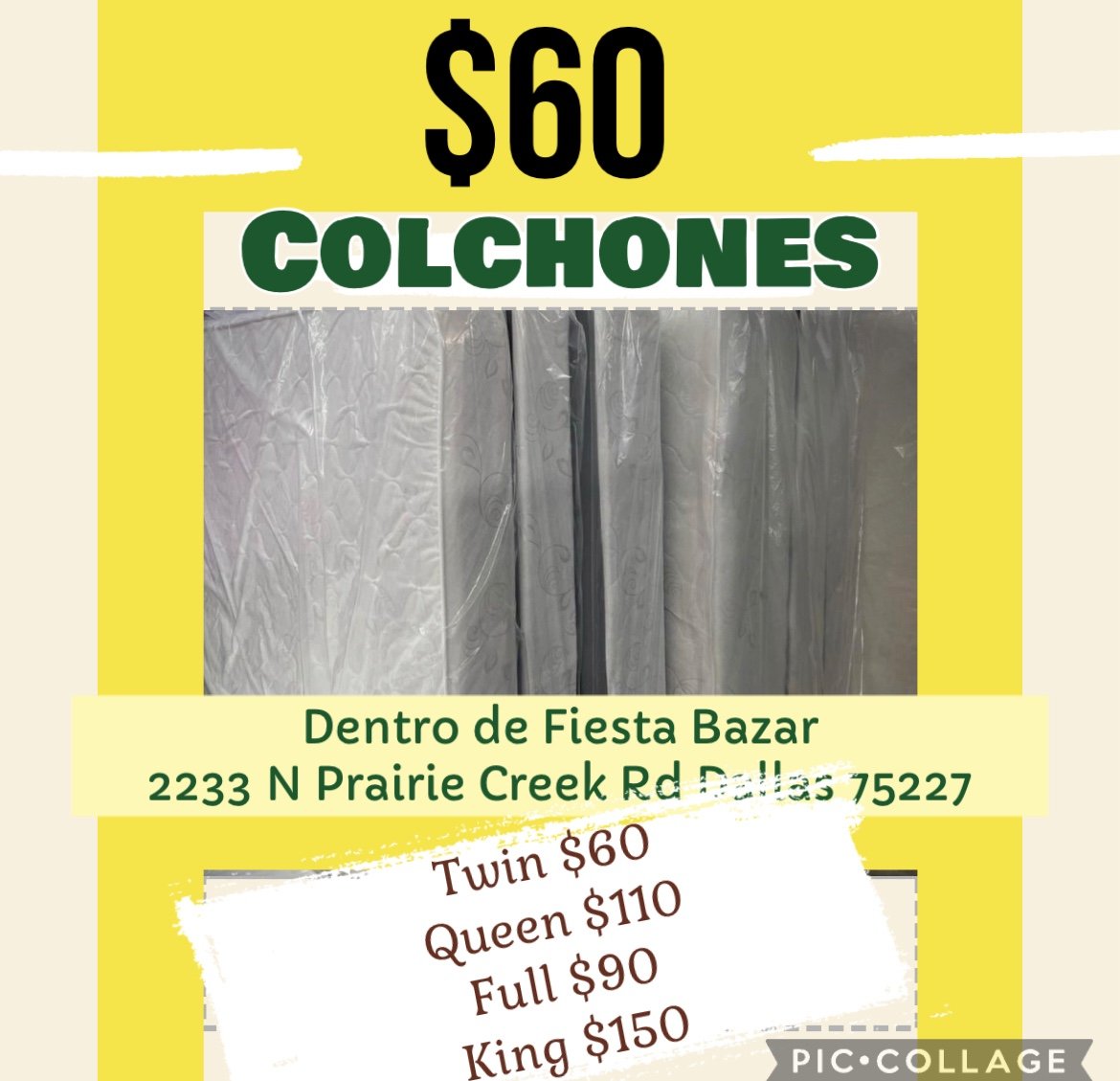 Colchones 60