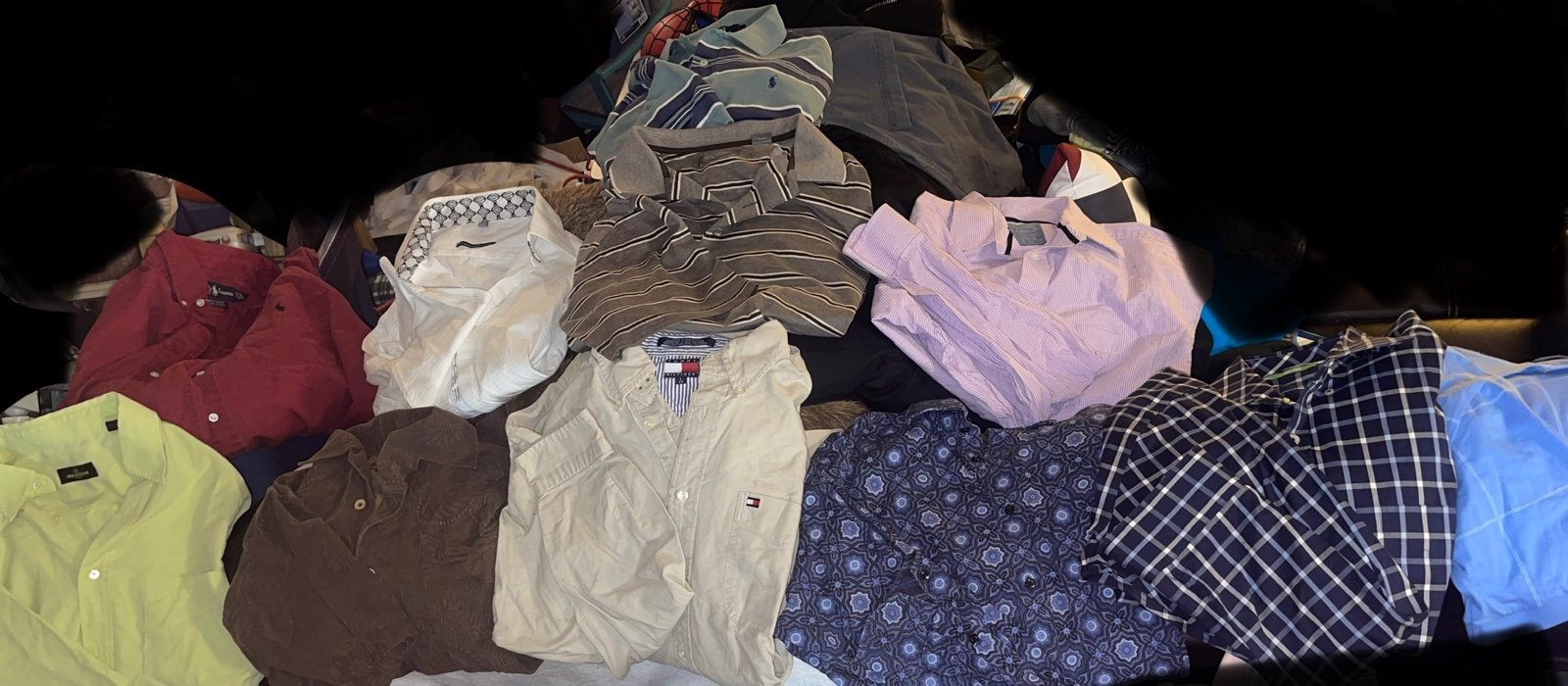 Large Mens Dress Shirts 5 Each