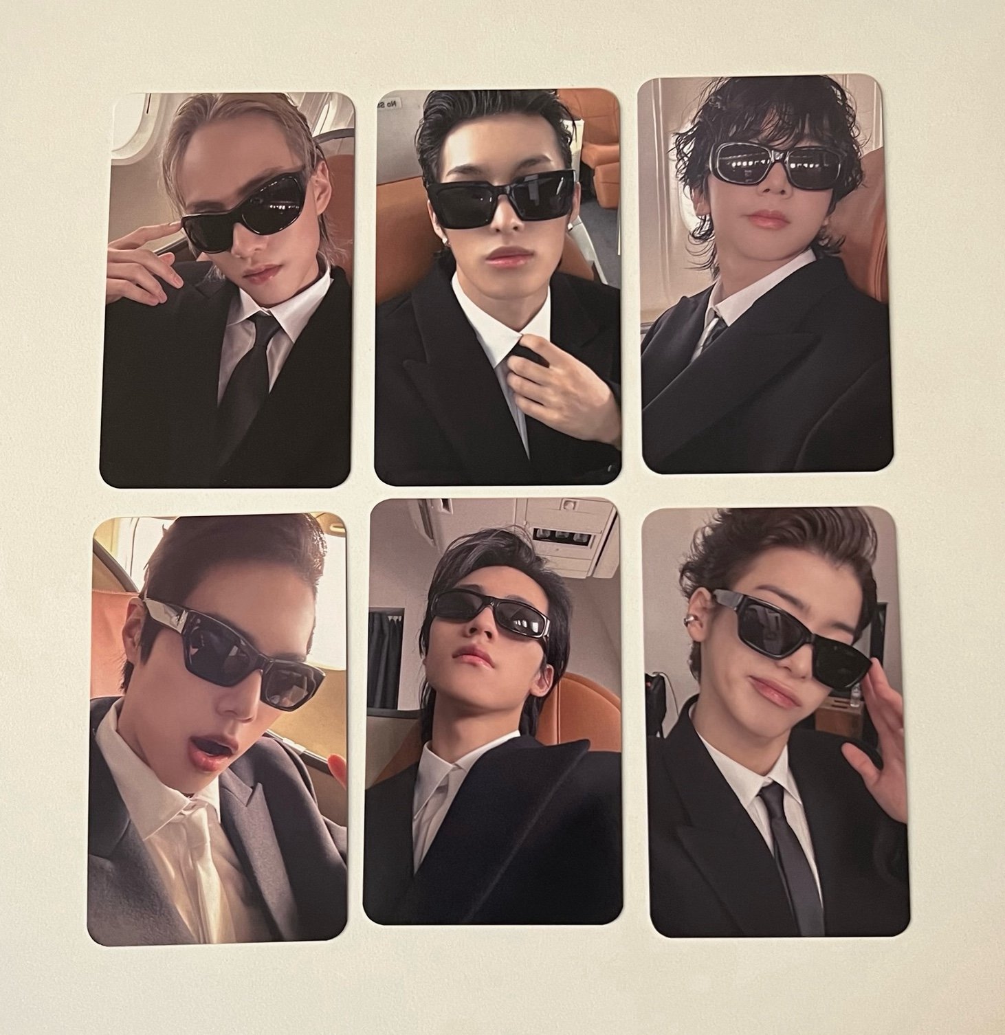 82major X-82 album - JJ Muze OT6 selfie photocard set