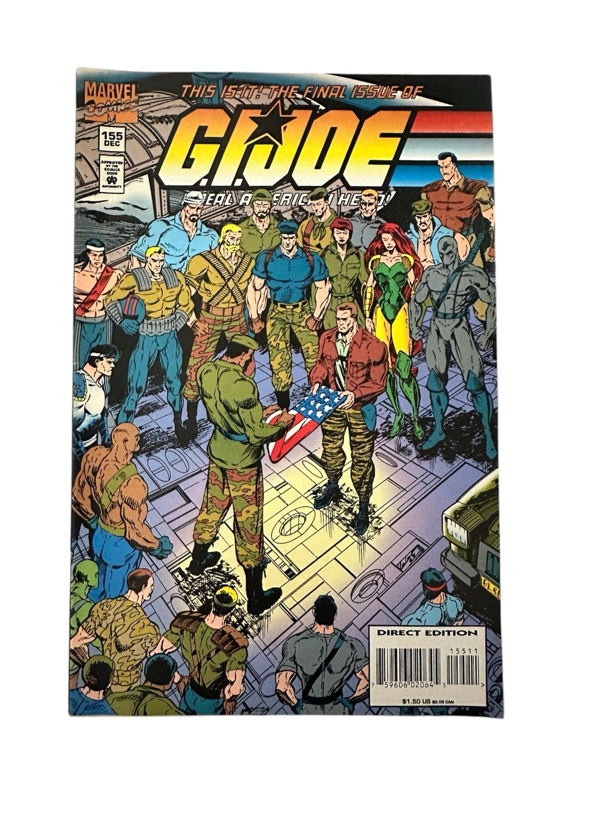 G. I. Joe Comic Book # 155 Low Print Run