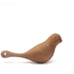 Wooden teether rattle Dove