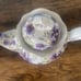 Victorias garden purple flowers tea set (RARE VINTAGE) 9 peice set