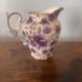 Victorias garden purple flowers tea set (RARE VINTAGE) 9 peice set