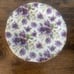 Victorias garden purple flowers tea set (RARE VINTAGE) 9 peice set