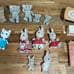Calico Criitters Mixed Lot Figures & Accessories Squirrel Cat Bunny Koala Toys.