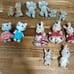 Calico Criitters Mixed Lot Figures & Accessories Squirrel Cat Bunny Koala Toys.