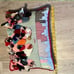 Vintage Peruvian Arpillera Feria 3D Folk Art Handmade Tapestry Pillow Crochet