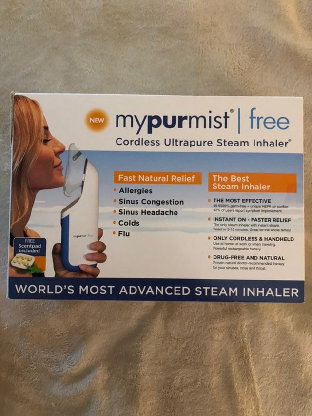 Mypurmist Cordless Handheld Inhaler