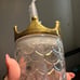 Starbucks Gold Crown Glass Mermaid Tumbler