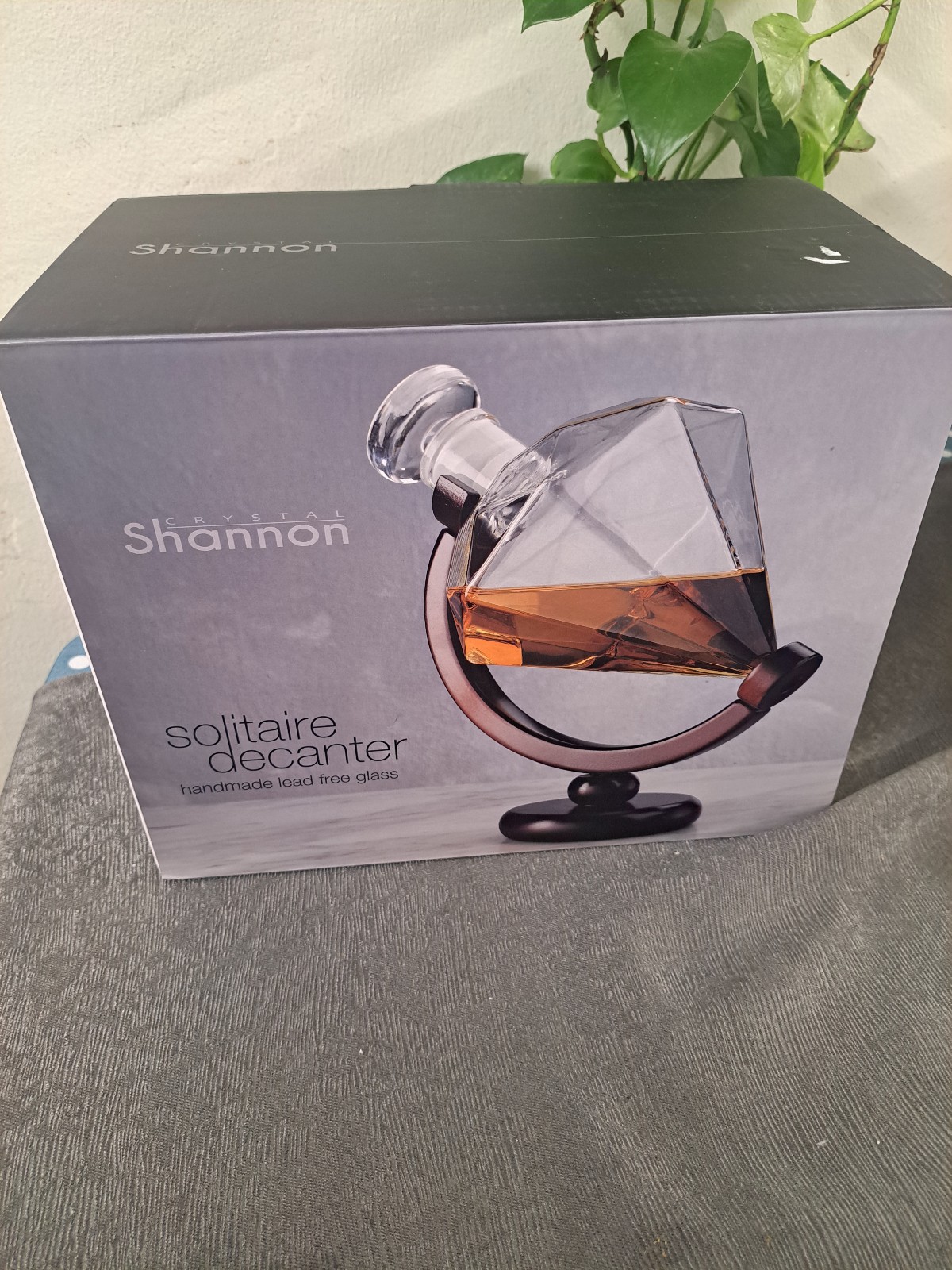SHANNON diamond Decanter NEW