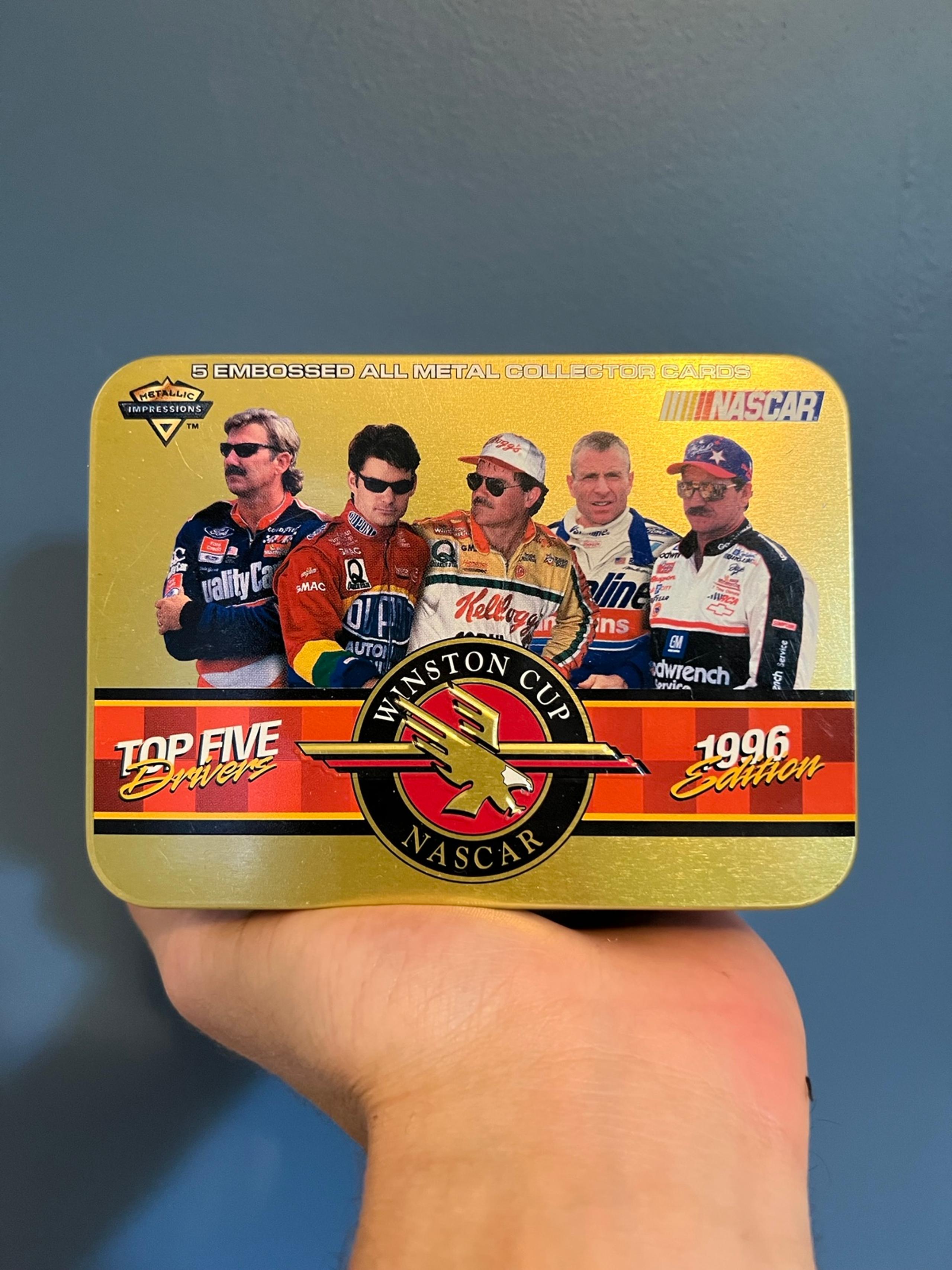 NASCAR Winston Cup Top Five (5) Drivers 1996 Edition