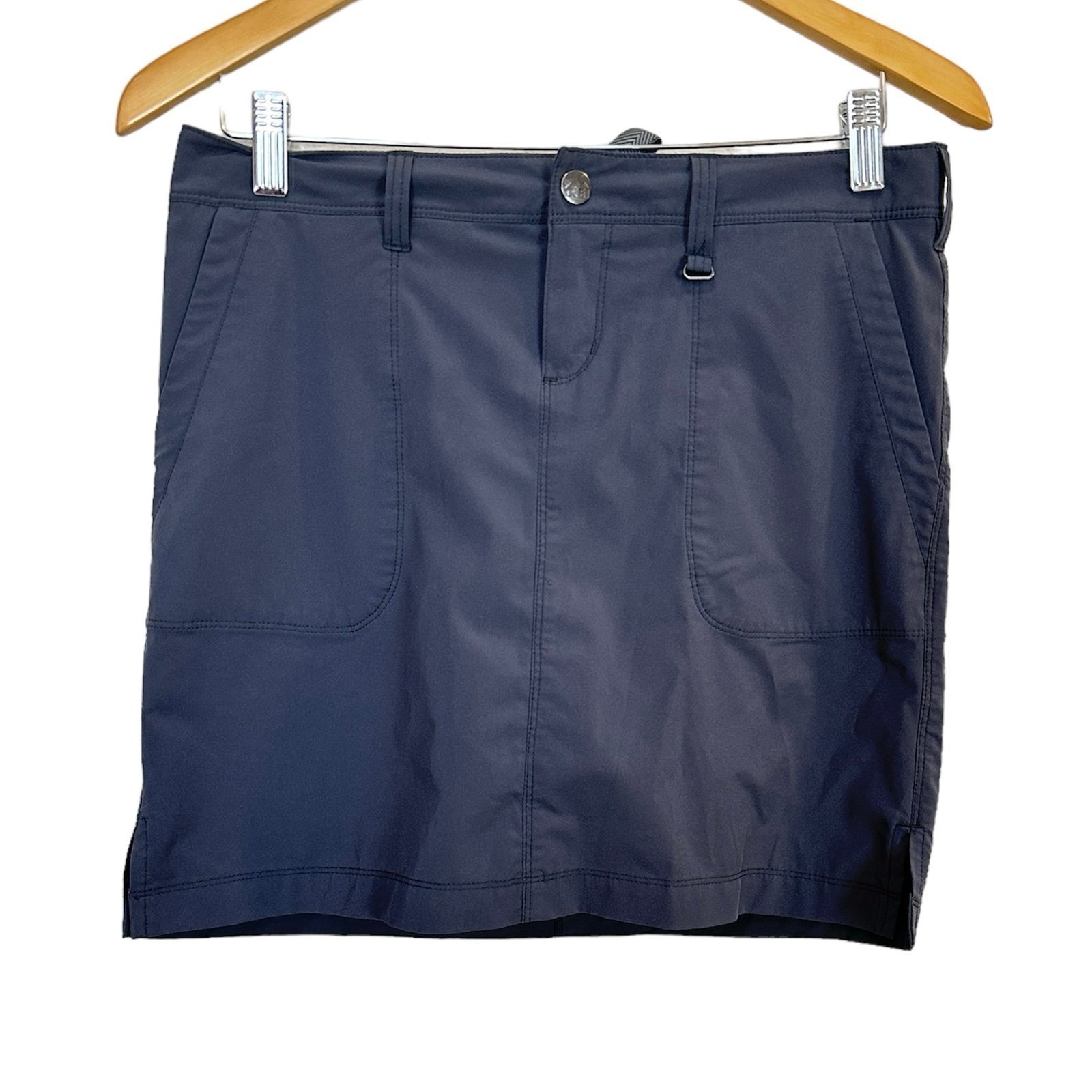 REI Gray Skirt Skort Outdoor Nylon Hiking Walking Women’s Sz 4