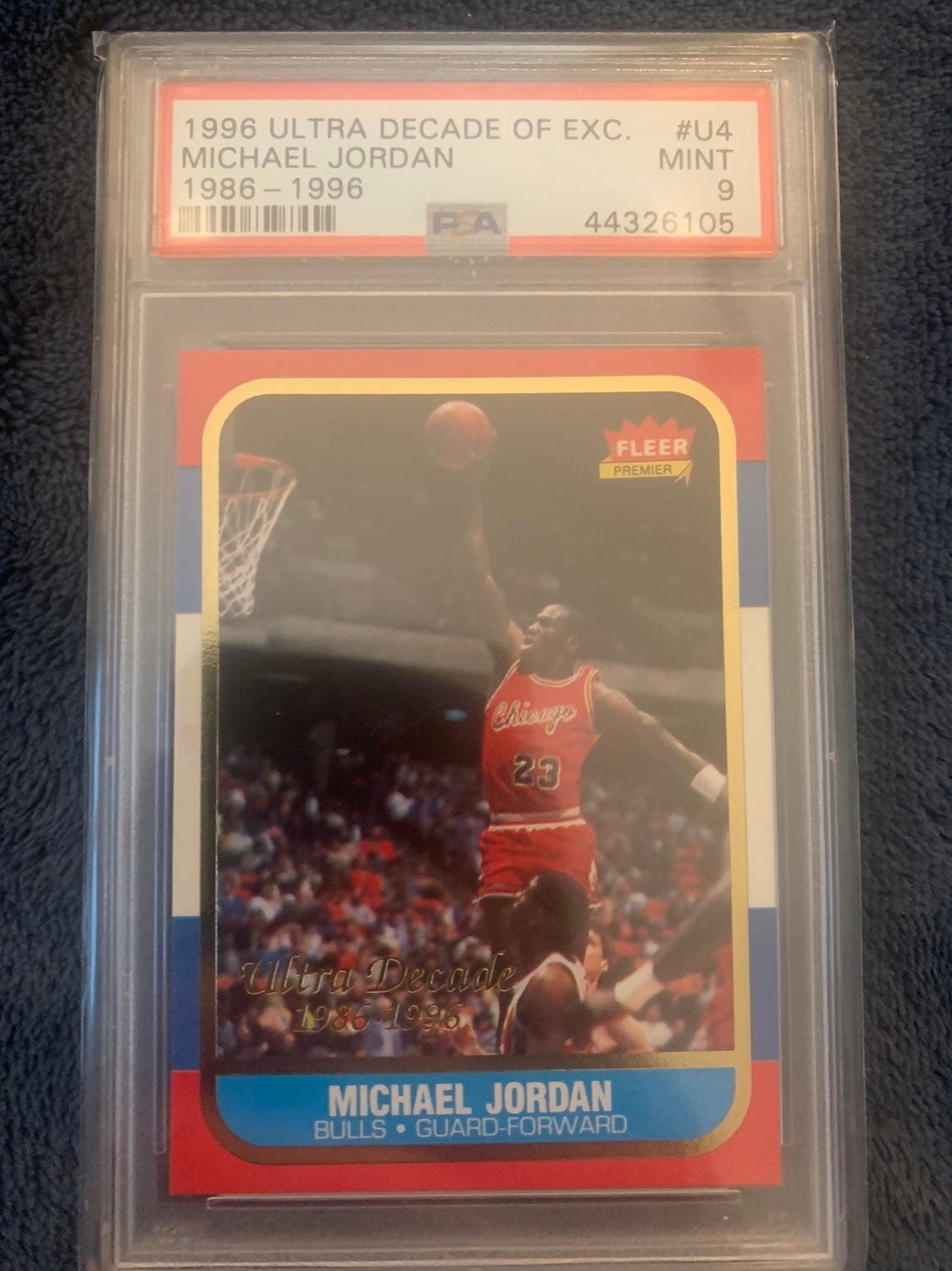Michael Jordan Decade of excellence psa