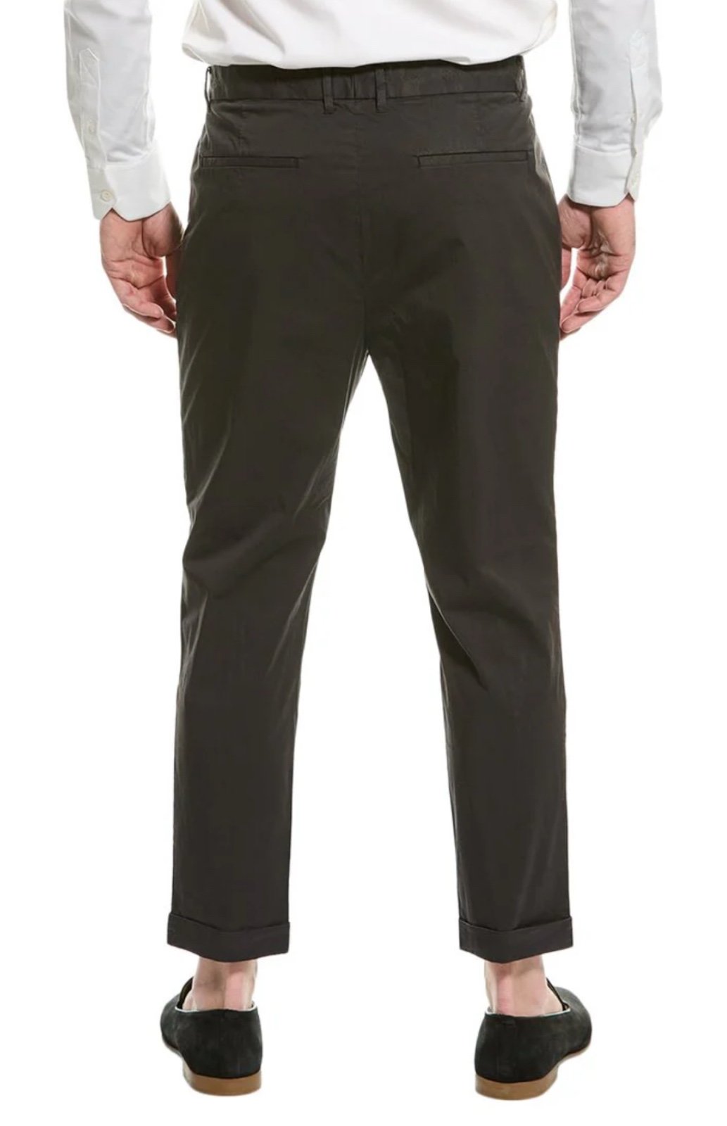 165 ALLSAINTS Pants Mens 31x26” Bengal Trouser Pleated Front Cuff Hem Stretch