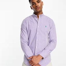 125 Polo Ralph Lauren Mens Classic-Fit Striped Shirt