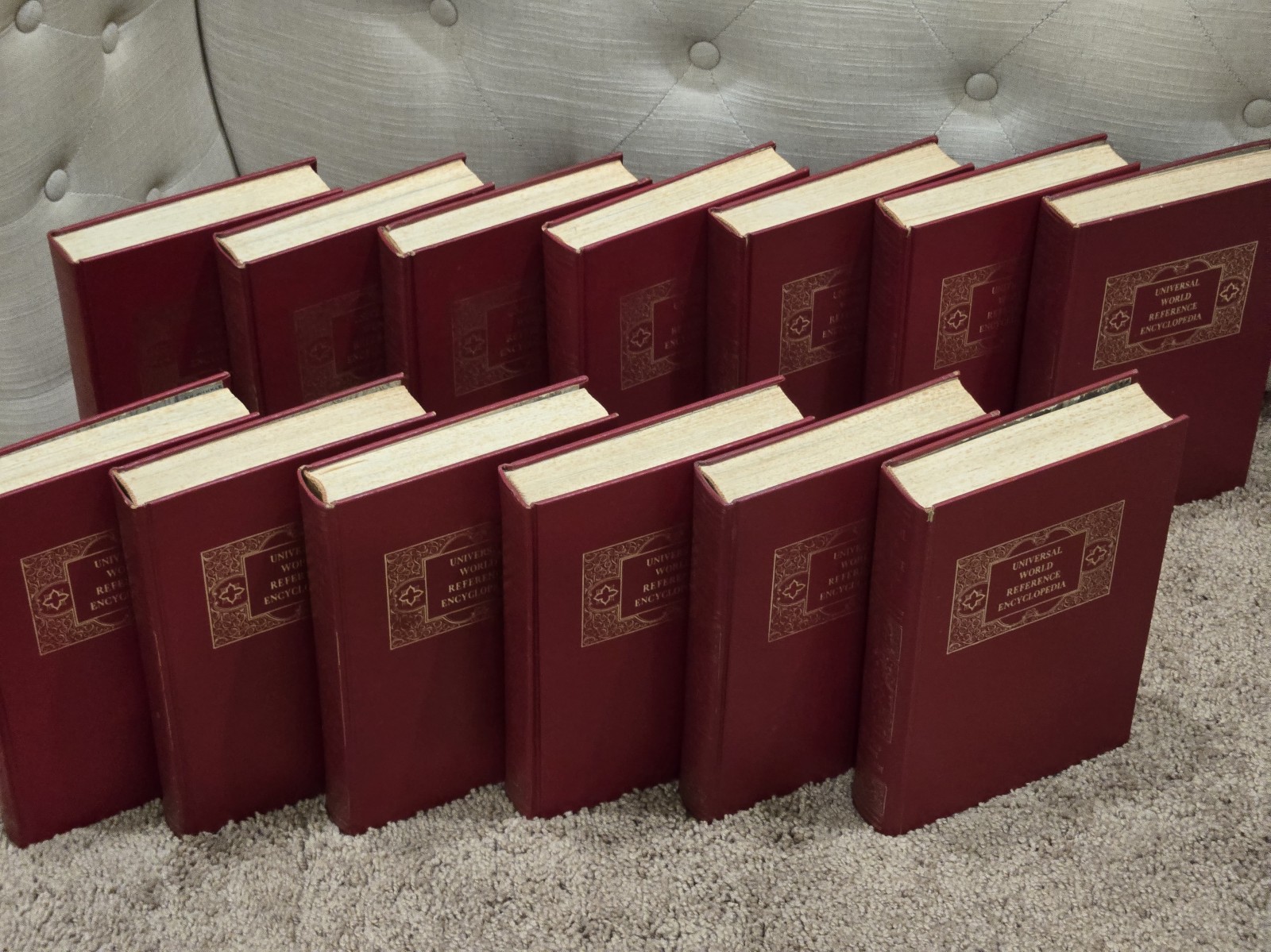 Vintage Universal World Reference Encyclopedia Lot 13 Books 1965