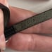 RARE Hermes Behapi Hapi Wrap Black Silver Leather Bracelet Ginza Tokyo Exclusive