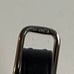 RARE Hermes Behapi Hapi Wrap Black Silver Leather Bracelet Ginza Tokyo Exclusive