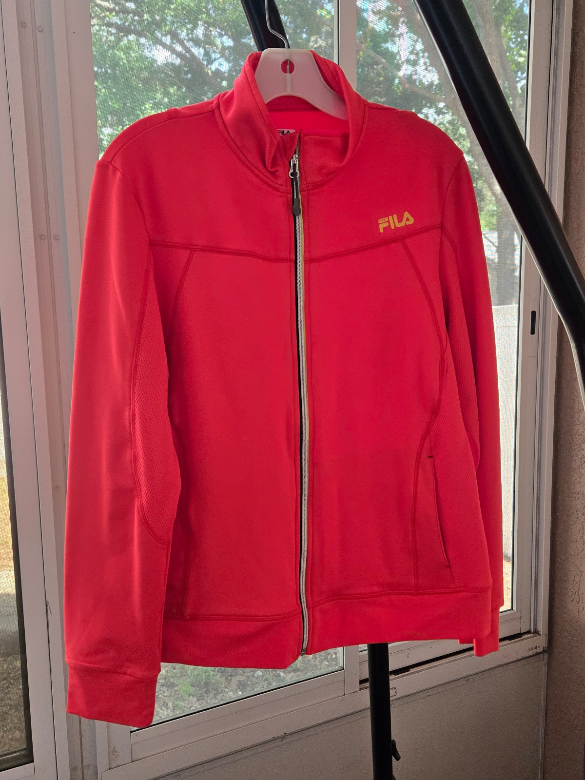 Fila Womens Red Zip Up Jacket