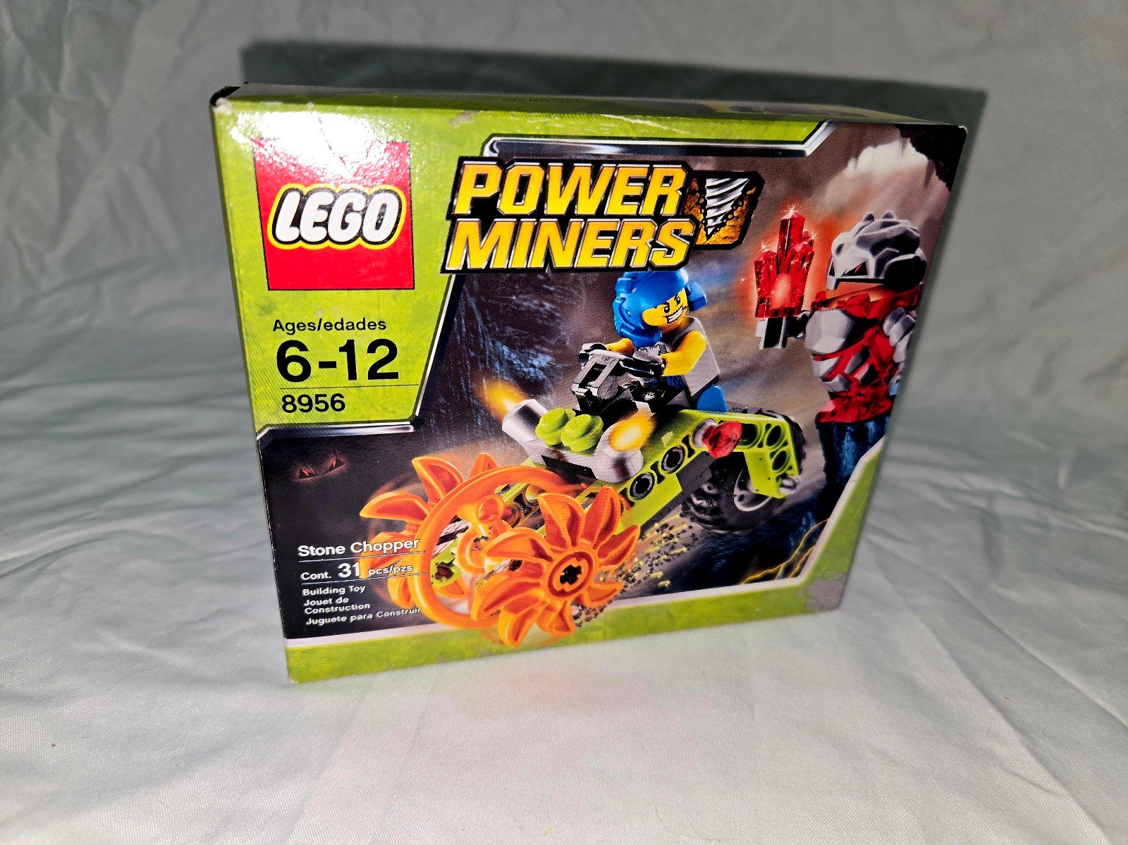 Lego Power Miners 8956 Stone Chopper Complete Set