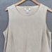 Vintage Talbots Dress Womens 16 Petite Beige Linen 3/4 Sleeve Jacket A Line Knee