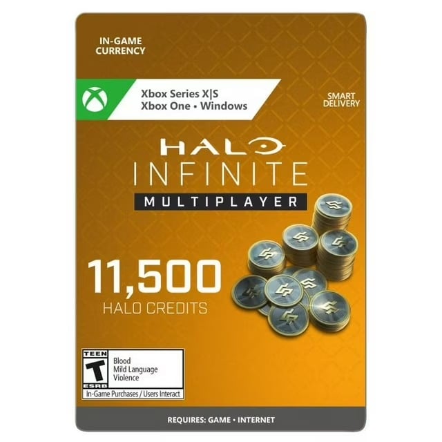 Halo Infinite: 10000 Halo Credits +1500 Bonus (WW) physical code