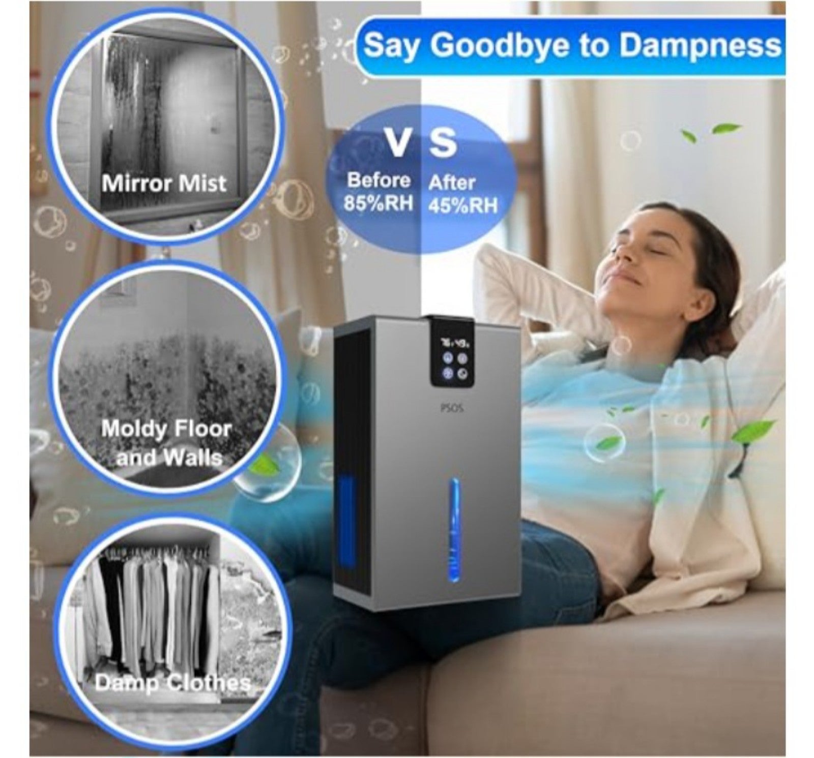 High Efficiency Dehumidifier: