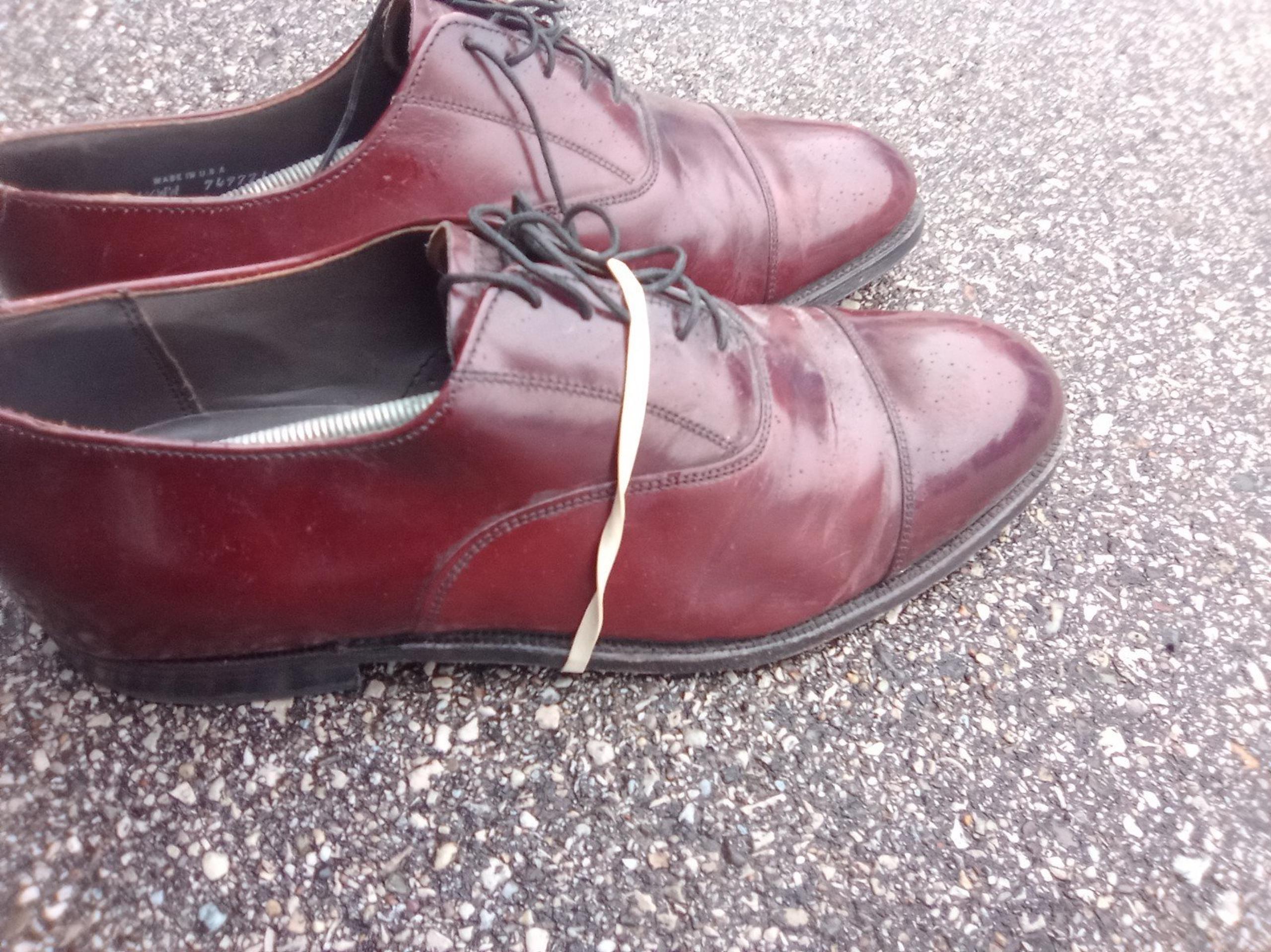 Dexter mens leather sole dress shoes